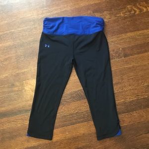 Under Armour Heatgear crops/running capris